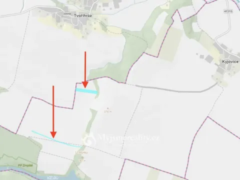 Prodej pole, Kyjovice, 64605 m2