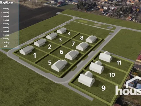 Prodej pozemku pro bydlení, Božice, Karel Jakubec, 809 m2