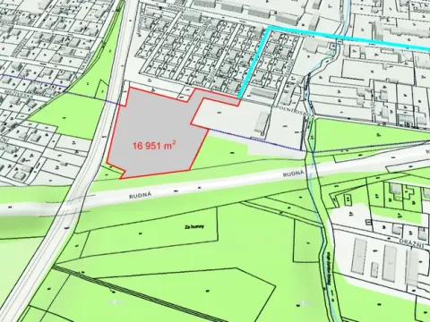Prodej komerčního pozemku, Ostrava - Kunčičky, 16951 m2