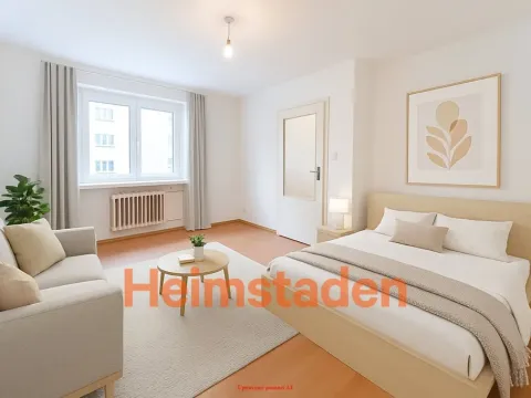 Pronájem bytu 1+1, Karviná - Nové Město, U Svobodáren, 27 m2