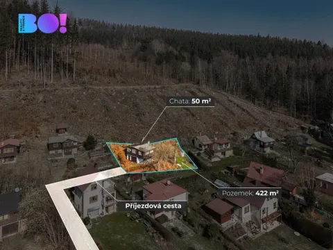 Prodej chaty, Krásná, 50 m2