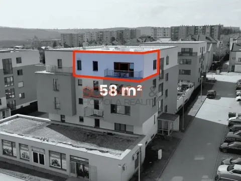 Pronájem bytu 2+kk, Brno - Bohunice, Čeňka Růžičky, 58 m2