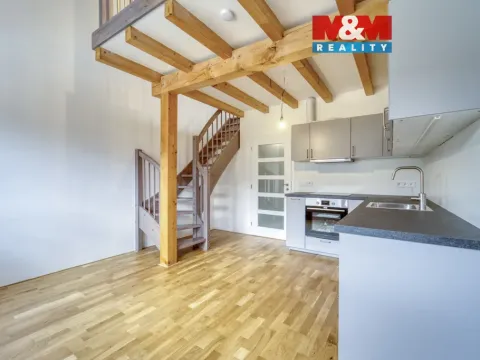 Pronájem bytu 2+kk, Plzeň, Antonína Uxy, 54 m2