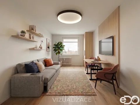 Prodej bytu 1+kk, Pardubice - Ohrazenice, Trnovská, 34 m2