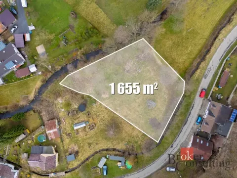 Prodej pozemku pro bydlení, Kunratice u Cvikova, 1655 m2