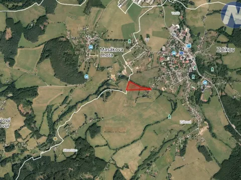 Prodej louky, Zdíkov, 14824 m2