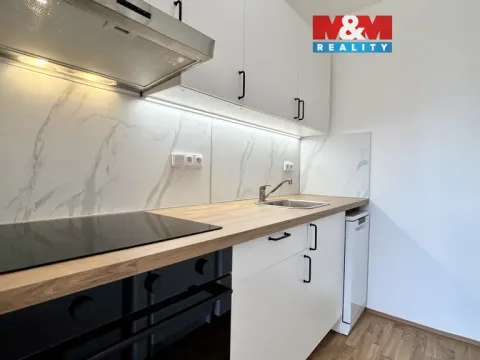 Pronájem bytu 2+kk, Praha - Bohnice, Poznaňská, 42 m2