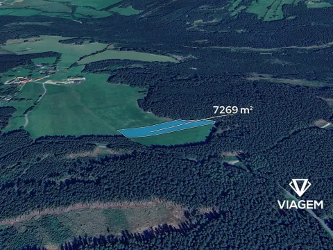 Prodej podílu pole, Strašín, 807 m2