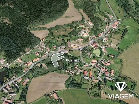 Prodej zahrady, Oselce, 1067 m2