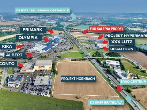 Prodej komerčního pozemku, Modřice, 80000 m2