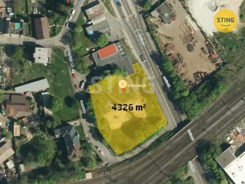Pronájem komerčního pozemku, Ostrava - Přívoz, 4200 m2