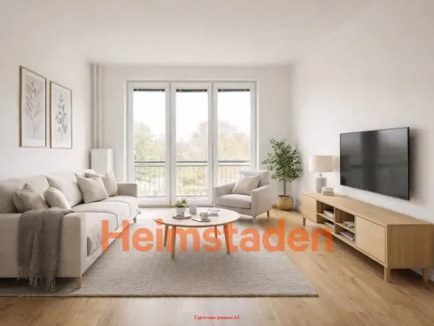 Pronájem bytu 2+1, Ostrava - Mariánské Hory, Zelená, 56 m2