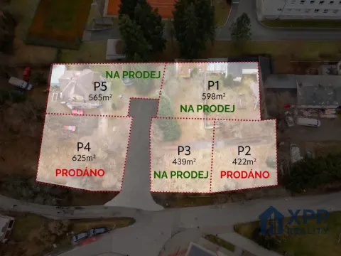 Prodej pozemku pro bydlení, Tábor - Klokoty, 598 m2