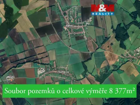 Prodej pole, Suchá Loz, 8377 m2