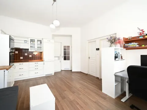 Pronájem bytu 2+kk, Praha - Holešovice, Janovského, 41 m2