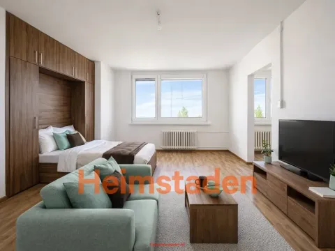 Pronájem bytu 1+kk, Karviná - Hranice, Slovenská, 35 m2