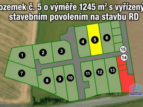 Prodej pozemku pro bydlení, Blatnice, 1245 m2