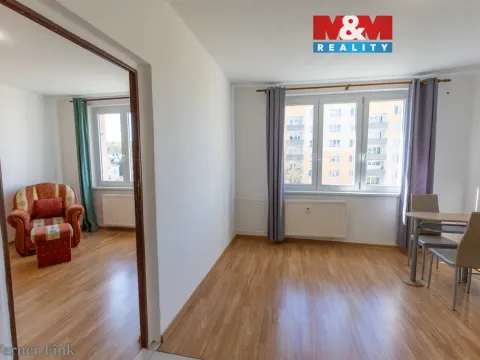 Pronájem bytu 1+1, Chodov, Čs. odbojářů, 35 m2