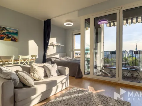 Prodej bytu 1+kk, Praha - Žižkov, Olgy Havlové, 37 m2