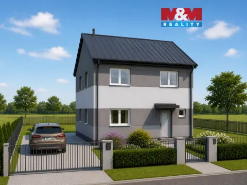 Prodej domu na klíč, Račetice, 141 m2