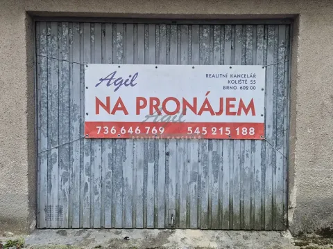 Pronájem garáže, Brno, 18 m2