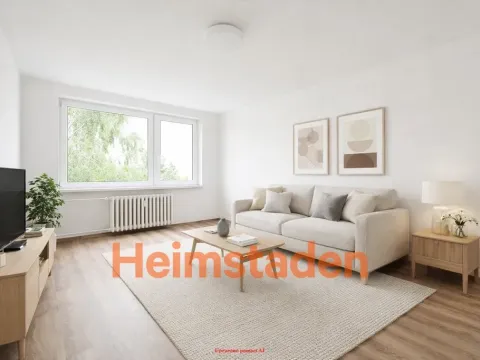 Pronájem bytu 1+1, Ostrava - Poruba, Jana Ziky, 37 m2