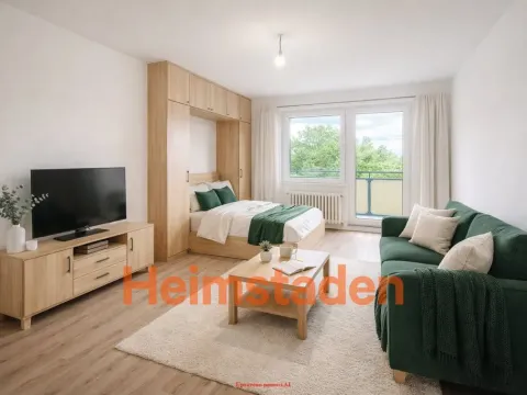 Pronájem bytu 1+kk, Karviná - Hranice, Čsl. armády, 28 m2