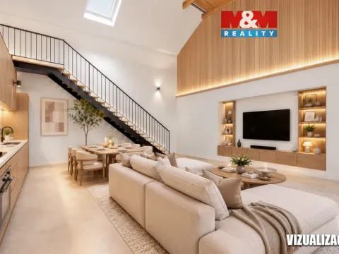 Pronájem bytu 3+kk, Zásmuky - Nesměň, 82 m2