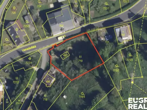 Prodej pozemku pro bydlení, Krásná Lípa, Na Náspu, 887 m2