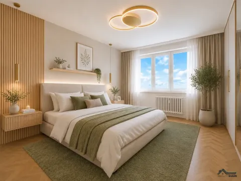 Prodej bytu 2+1, Ostrava, náměstí Družby, 52 m2