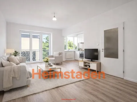 Pronájem bytu 2+kk, Ostrava - Mariánské Hory, Zelená, 67 m2