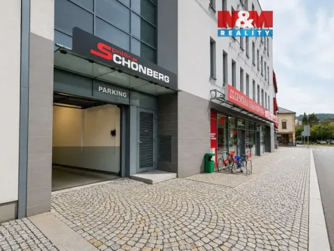 Pronájem garážového stání, Šumperk, Langrova, 13 m2