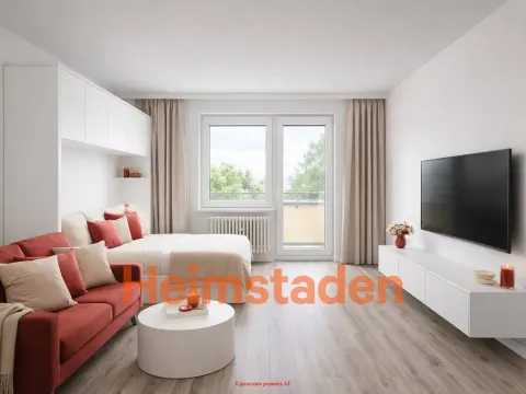 Pronájem bytu 1+kk, Karviná - Hranice, Čsl. armády, 28 m2