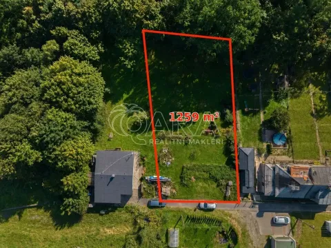 Prodej pozemku pro bydlení, Ostrava - Petřkovice, Balbínova, 1259 m2