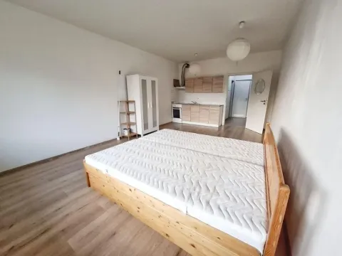 Pronájem bytu 1+kk, Praha - Letňany, 45 m2