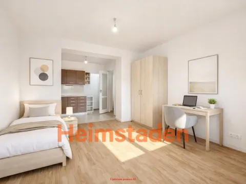 Pronájem bytu 1+kk, Ostrava - Poruba, náměstí Vítězslava Nováka, 29 m2