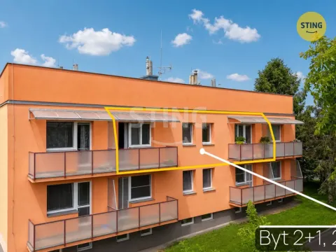 Prodej bytu 2+1, Přerov, Rohová, 58 m2