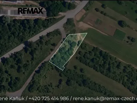 Prodej louky, Oslavany, 1225 m2