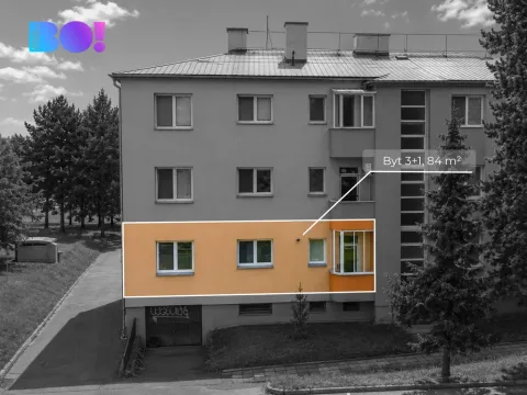 Prodej bytu 3+1, Olomouc, Bieblova, 90 m2