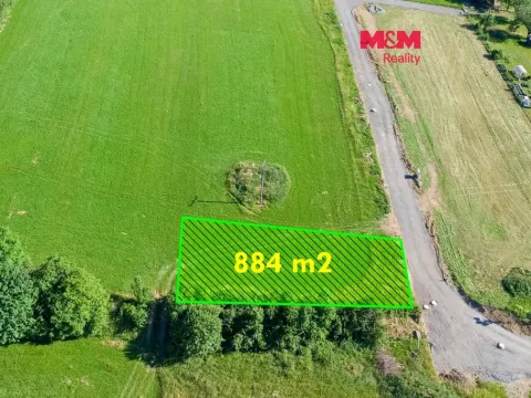Prodej pozemku pro bydlení, Lešná - Perná, 884 m2