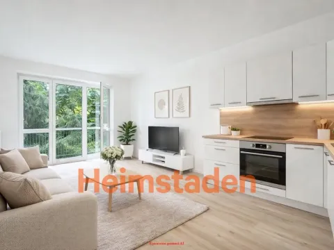 Pronájem bytu 3+kk, Ostrava - Mariánské Hory, Zelená, 56 m2