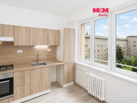 Pronájem bytu 2+1, Ostrava - Poruba, Nezvalovo náměstí, 57 m2
