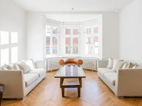 Pronájem bytu 4+1, Praha - Vinohrady, Hradešínská, 120 m2