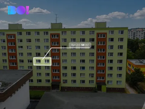 Prodej bytu 2+1, Olomouc, Nedvědova, 56 m2
