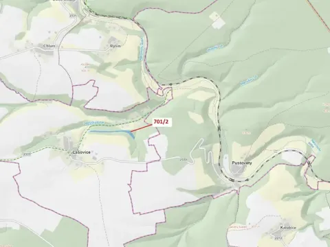 Dražba lesa, Lašovice, 10260 m2