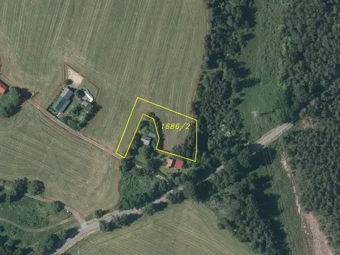 Prodej pozemku, Krsy - Polínka, 2400 m2