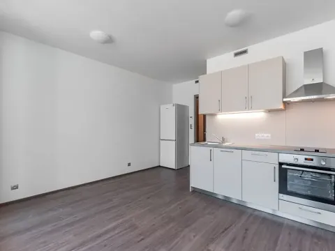 Pronájem bytu 1+kk, Praha - Vysočany, Bassova, 28 m2