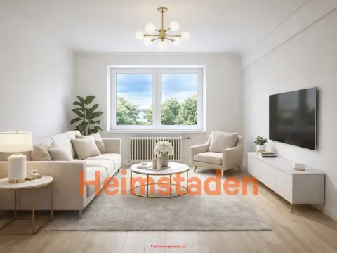 Pronájem bytu 2+1, Ostrava - Poruba, Nezvalovo náměstí, 60 m2