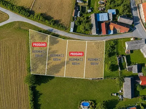 Prodej pozemku pro bydlení, Kozlovice, 1003 m2