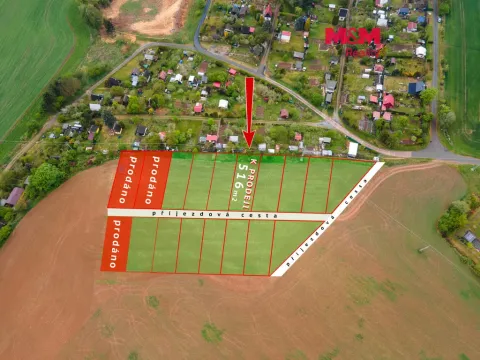 Prodej pole, Moravská Třebová, 516 m2